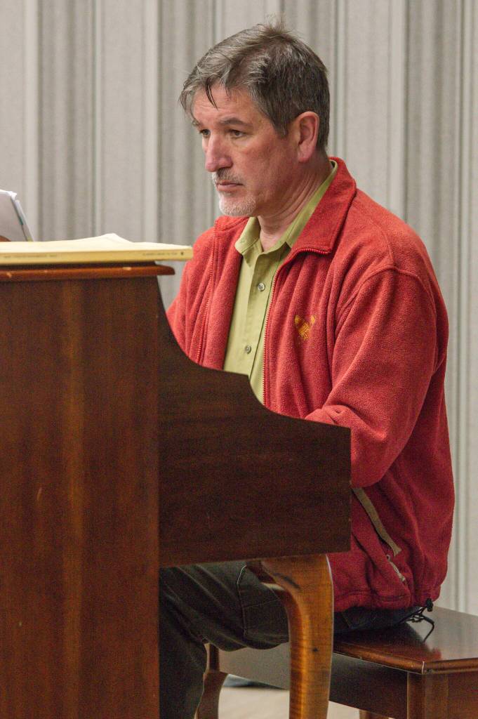 Mark Johnson will accompany the Peninsula Singers on piano at the groups spring concert set for April 28 at Trinity United Methodist Church.