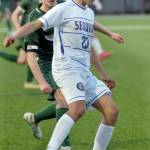 Photo by Keith Thorpe/Olympic Peninsula News Group / Sequims Guillermo Salgado, front, cuts in front of Port Angeles Grant Butterworth on April 16 in Port Angeles.