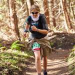 Photo by Matt Sagen/Cascadia Films
Shae Walker of Sequim competes in the Olympic Adventure Trail (OAT) Run half marathon on April 13. She finished in 2:40:36.