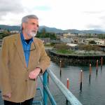 File photo by Keith Thorpe/Olympic Peninsula Daily News Group / John Brewer, former publisher of the Peninsula Daily News, Sequim Gazette and Forks Forum, is pictured here for a PDN story about Clallam County Community Service award recipients in 2018. Brewer died while on a fishing trip in Montana on April 19.