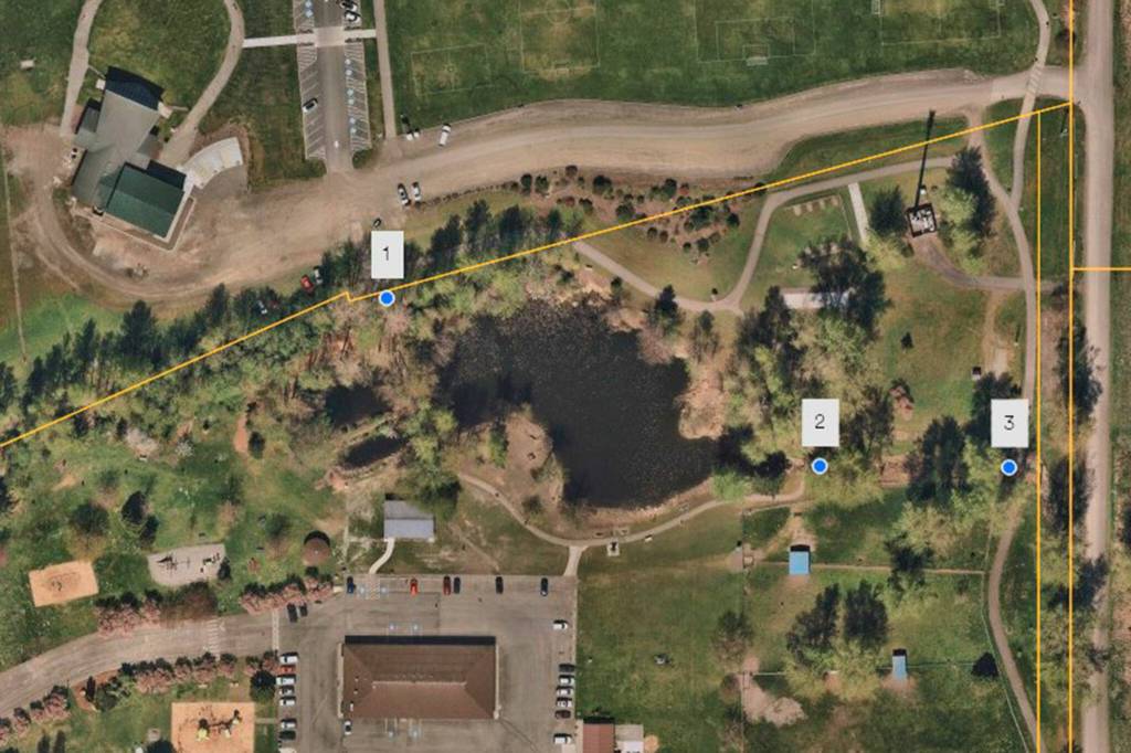 Image courtesy City of Sequim/ Three bridges are set to be replaced in 2025 in Carrie Blake Community Park. City councilors agreed to a contract with Bridge Brothers to make the steel bridges and deliver them for just over $295,000 plus a 10% contingency.