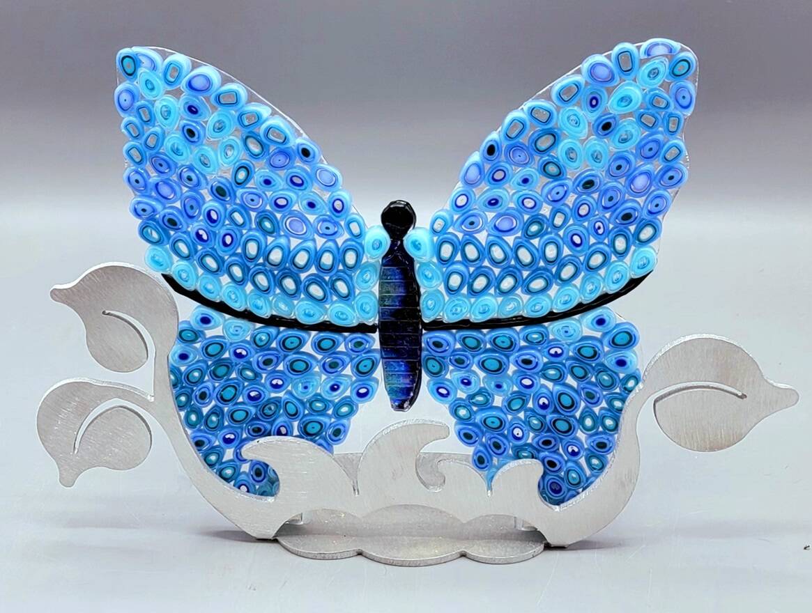 Artwork by Sheri Whetsine / Blue Butterfly by Sheri Whetsine