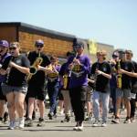 Sequim Gazette file photo by Michael Dashiell
Sequim High School and Sequim Middle School band members play in the Grand Parade last year for the Sequim Irrigation Festival. This years parade at noon, Saturday, May 11, features about 90 entries.