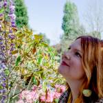 Sequim Gazette photo by Elijah Sussman / Local jazz singer Sarah Shea enjoys a sunny afternoon at Carrie Blake Community Park in early May.