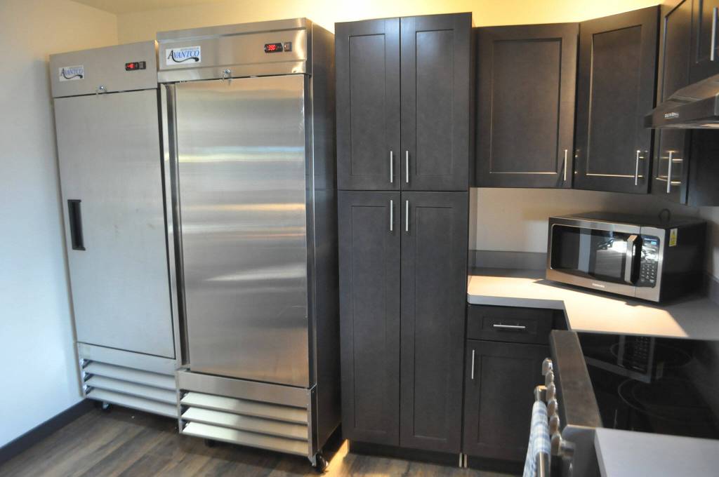 Sequim Gazette photo by Matthew Nash
In LtCol James Minsky Places kitchen, veterans can cook for themselves and together with new appliances.