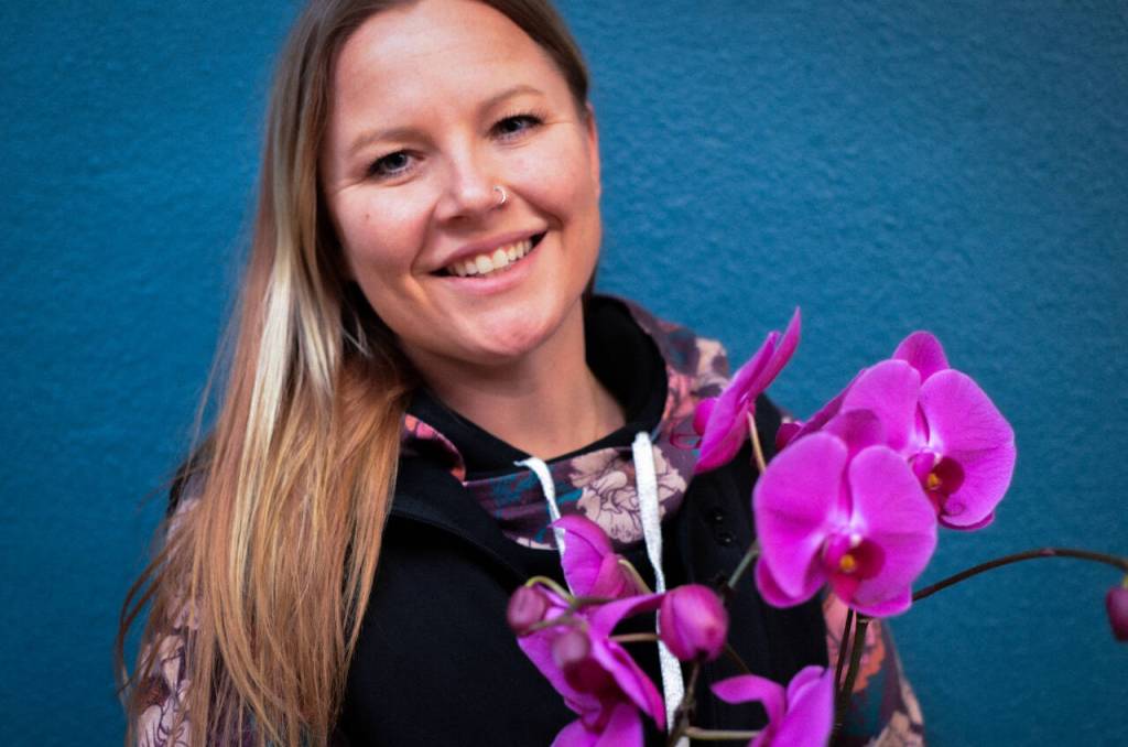 Sequim Gazette photo by Elijah Sussman / Owner Lacey Lovell in the shops new Sequim location on May 21.