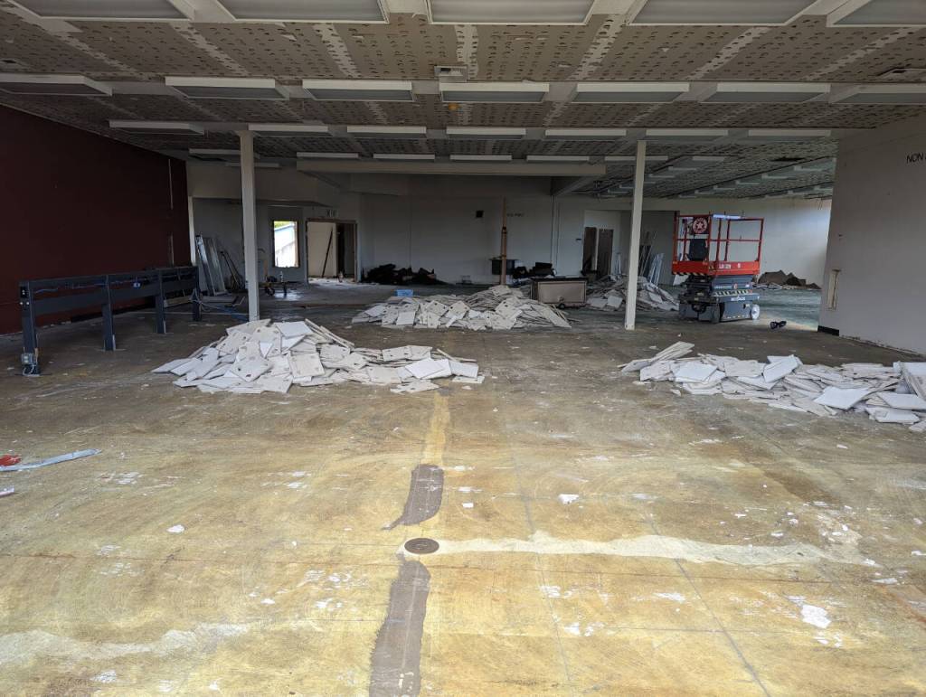 Photo by Noah Glaude/North Olympic Library System / An emptied Sequim Library.