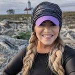 Photo courtesy Jennifer Thomas
Jennifer Thomas stands by the New Dungeness Lighthouse while filming a music video/film for her song The Lighthouse that appears on her new album Oceans, out June 7.