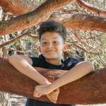 Sequim Gazette photo by Elijah Sussman / Writer Anderson Williams at Carrie Blake Park on June 6.