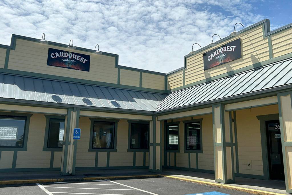 Sequim Gazette photo by Matthew Nash/ Cardquest Gaming at 271 S. Seventh Ave., Suite 26, Sequim features three rooms of gaming across 4,000 square feet, open seven days a week.