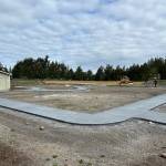 Sequim Gazette photo by Matthew Nash/ In total, The Gathering Ground covers about 10,000 square feet of area for inclusive play structures and a pavilion.