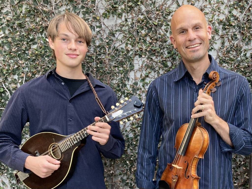 Photo courtesy of / Father/son duo John and Tyler Weed with Portlands own Cary Novotny for an evening of Celtic fiddle tunes, old-time mountain music, and American song, at Passing Traditions: An Evening With The Weeds and Cary Novotny, set for 7 p.m. Saturday, July 20, at St. Lukes Episcopal Church.