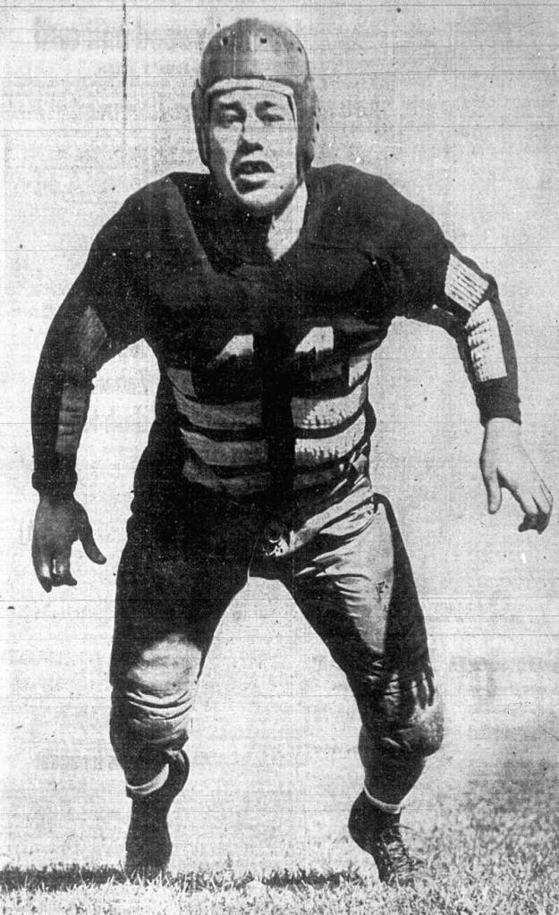 Photo courtesy of Wikipedia/Los Angeles Daily News / Bill Ward of Sequim played for two professional football teams in the 1940s.