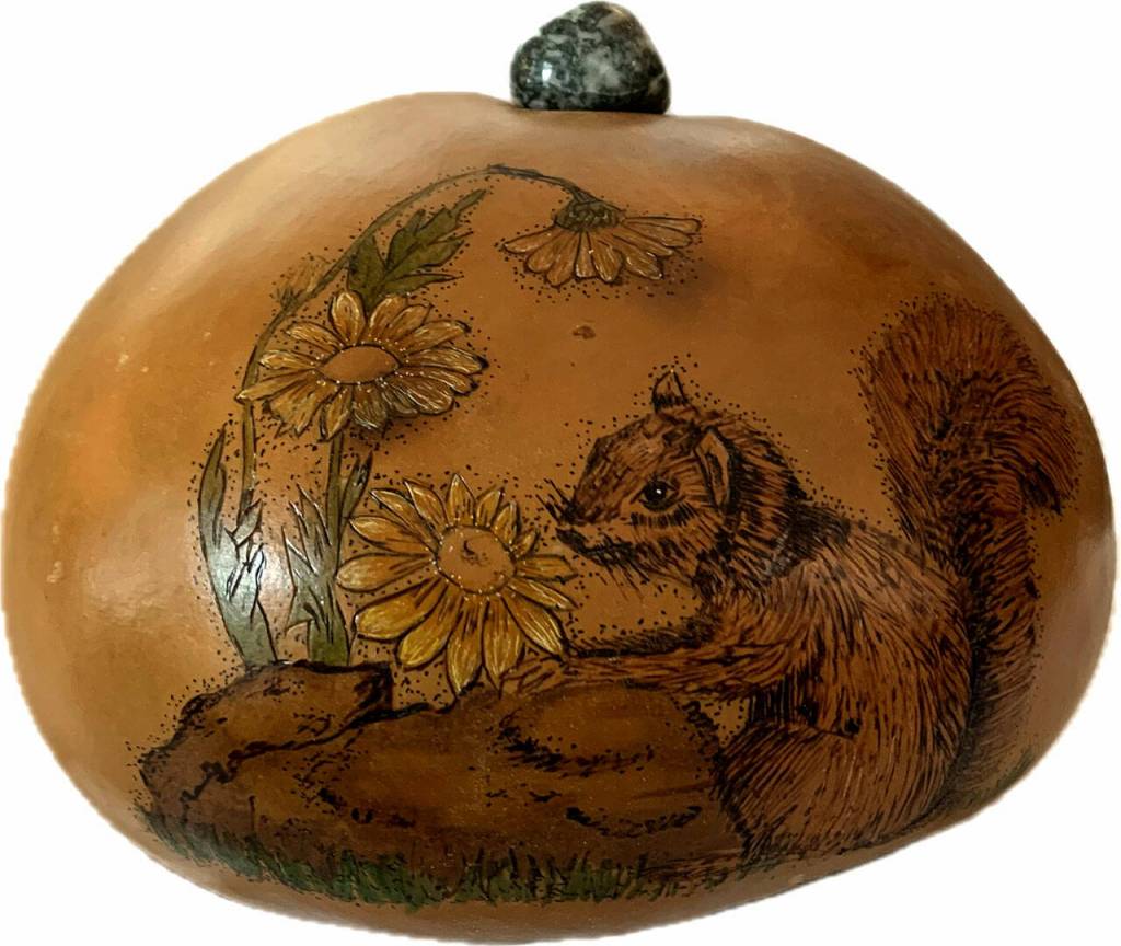 Photo courtesy of Jane Smith / Smell The Daisies by Jane Smith, a featured artist at the Blue Whole Gallery in July.