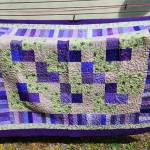 Photo courtesy Sequim Lavender Growers Association
Raffle tickets for this quilt, donated by the Sunbonnet Sue Quilt Club, will be available at the Sequim Lavender Festival July 19-21 to benefit a local college scholarship fund.