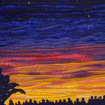 Artwork courtesy of Beverly Beighle
Celebrate the Day by Beverly Beighle, one of the Peninsula Art Quilters whose art is on display in the Judith McInnes Tozzer Art Gallery at the Sequim Museum & Arts in August.