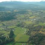 Sequim Gazette file photo by Michael Dashiell / This 2020 aerial photo shows Sequim and the bypass that was opened in 1999. It deterred traffic from Washington Street in hopes of creating less congestion.