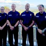 Photo courtesy of Clallam County Fire Distinct 3
New probationary firefighters joining Clallam County Fire District 3 include, from left Madison Bowe, Steve Oberley, Matthew Aston and Nicole Simson. The quartet recently graduated from the Washington State Fire Academy.