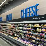 Sequim Gazette photo by Matthew Nash/ New, large signs are now above most areas of the Sequim Walmart to better help customers find what theyre looking for, staff said.