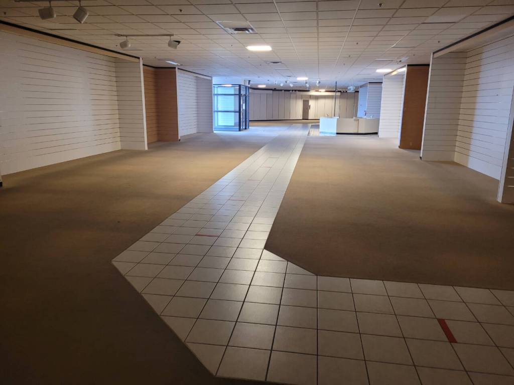 Photo courtesy of Shipley Center / “Right now it’s just a really big square room," says Shipley Center executive director Michael Smith, regarding the center's newly-purchased building at 651 W. Washington St., formerly the home of Safeway and JCPenney.