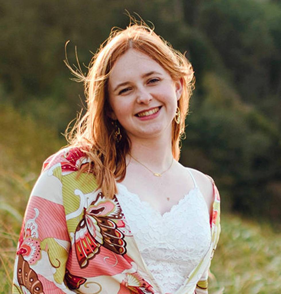 Photo courtesy Ruby Coulson/ Sequim High 2023 graduate Ruby Coulson will serve as Stanford UniversitysTree, the schools unofficial mascot, for the 2024-25 academic year.