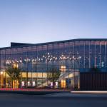 Photo by Lara Swimmer/Esto 
The Donna M. Morris Theater at Field Arts & Events Hall hosts a number of international, national and regional artists in the recently announced 2024-25 season.