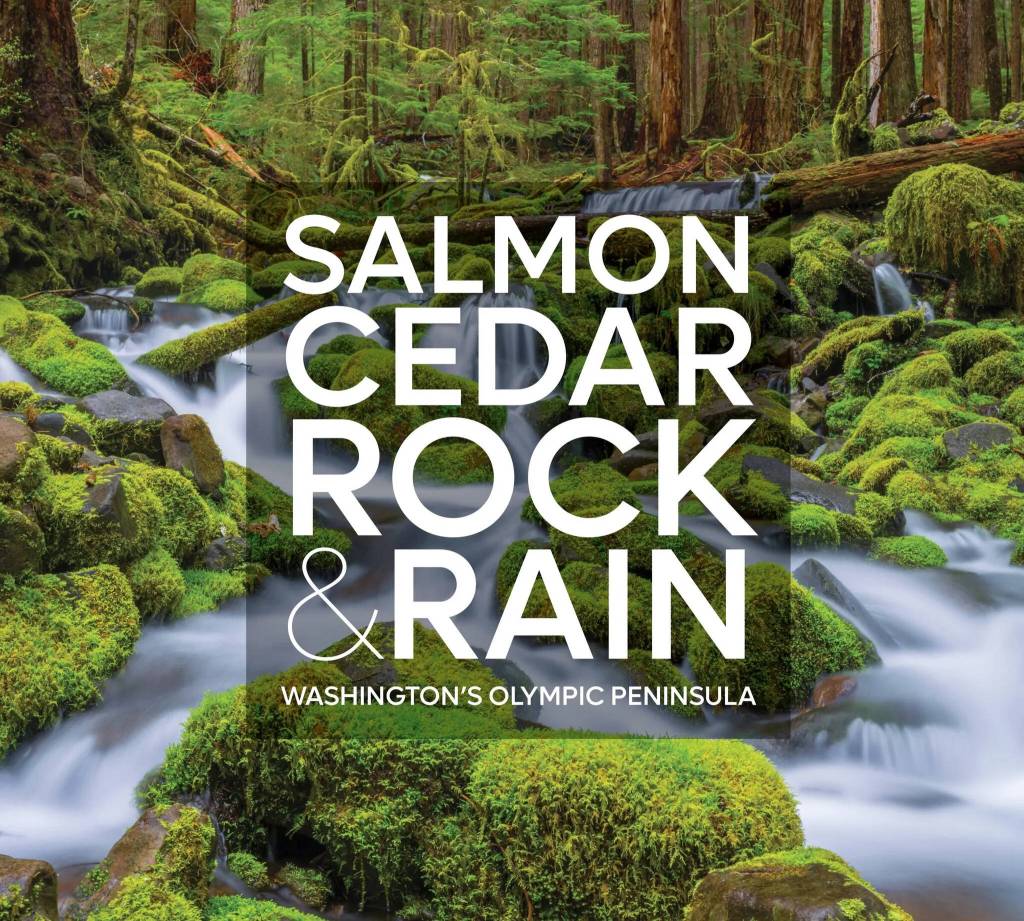 Artwork courtesy of Tim McNulty
Salmon, Cedar, Rock & Rain: Washingtons Olympic Peninsula, by Tim McNulty, is up for a 2024 Washington State Book Awards award.