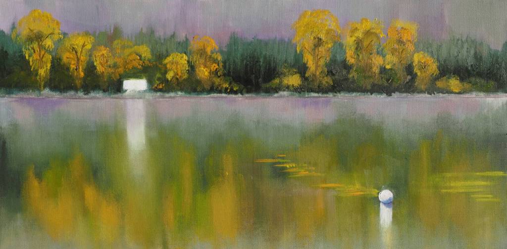 Artwork courtesy of Jinx Bryant / The Buoy by Jinx Bryant, a featured artist in the Plein Air Inspirations exhibit at the A. Milligan Art Studio & Gallery, 520 N. Sequim Ave.