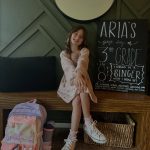 Photo courtesy of Cummings family / Aria Cummings is ready for her first day in third grade. This is a tradition Ive done since they started kindergarten, Shelbie Cummings said. Its been fun to look back each year and see how they grow and how their likes change.