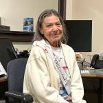 Sequim Gazette photos by Matthew Nash
Mary Field retired on Aug. 30 from the Sequim Gazette after working to build ads and create pages for the paper over the last 26 years.