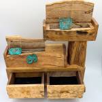 Photo courtesy of Blue Whole Gallery / See artwork by Jeff Considine and Laura Moore (pictured) and others at the Blue Whole Gallerys October 2024 exhibit,  Bright and Beautiful.