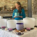 Photo courtesy of Sophia Engkvist
Sophia Engkvist helps lead events in September that look to use sound as medicine.