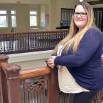 Clallam County Juvenile Court Coordinator Candice Lawler stands in the foyer of the old courthouse in Port Angeles. (Keith Thorpe/Peninsula Daily News)