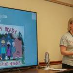 Photo courtesy Charles Meyer/ Muriel McCarty and Dolores Wolfe with Clallam Ready Sequim were one of several organizations to present at the Sequim Public Safety Fair.