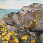 Artwork courtesy of Melissa Doyel/ Floral Footing by Melissa Doyel, a featured artist at Sequims Blue Whole Gallery this November.