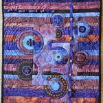 Artwork courtesy of Lynn Gilles / Pathways by Lynn Gilles, who with more than a dozen other artists are featured in the 19th-annual North Olympic Fiber Arts Festival fiber arts exhibition, Sublime Marvel – Splendor, Enterprise, & Awe, hosted by Sequim Museum and Art.