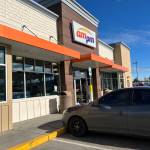 Sequim Gazette photo by Matthew Nash / Local law enforcement officials have arrested two men and seek a third suspect following an alleged robbery and assault at an AM/PM store in Carlsborg.