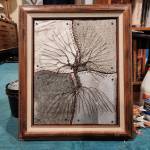 Photo courtesy of Chris Allen / 4 Seasons by Chris Allen of Bottleworks451 Recycled Art. Allen is one of 20 artists to be featured at third-annual Strait from the Artists Studio Tour set for Nov 9-10.