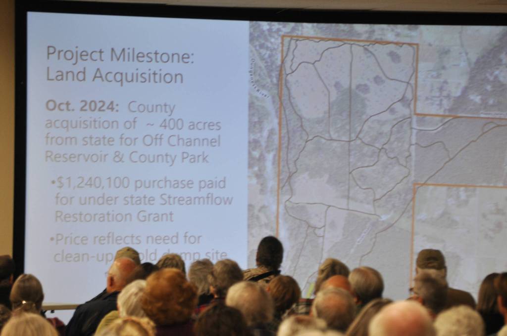 Sequim Gazette photo by Matthew Nash/ In October, Clallam County completed the purchase of nearly 400 acres to create a park and hold the Dungeness Off-Channel Reservoir.