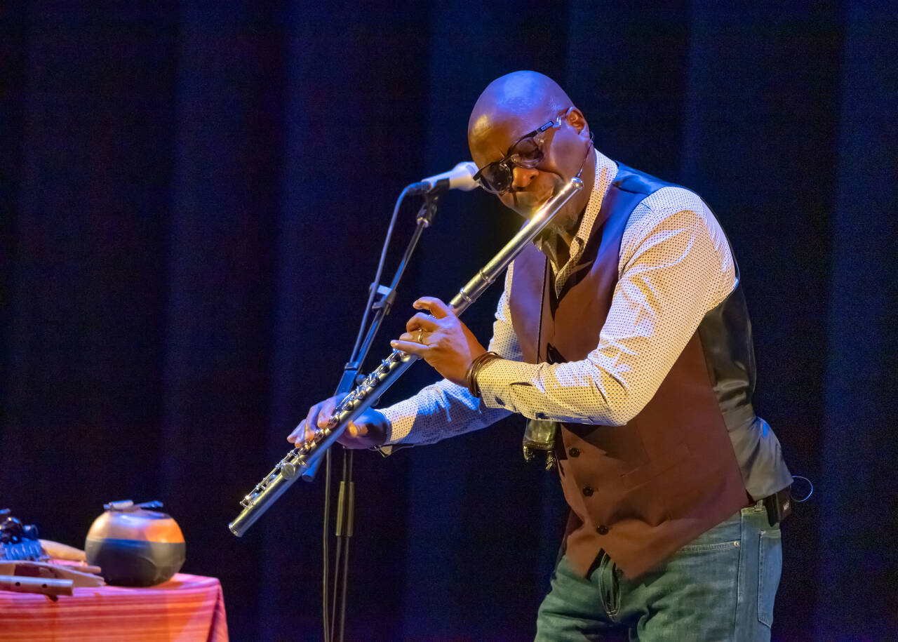 Photo courtesy of Field Arts & Events Hall / Internationally acclaimed musician and humanitarian Samite Mulondo brings his one-man show Resilience back to Field Arts & Events Hall on Nov. 23.