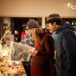 Photo by Matt Sagen/ Cascadia Films
Shoppers enjoy the Port Angeles Fine Arts Centers Makers Market in 2023. The event returns starting Nov. 29.