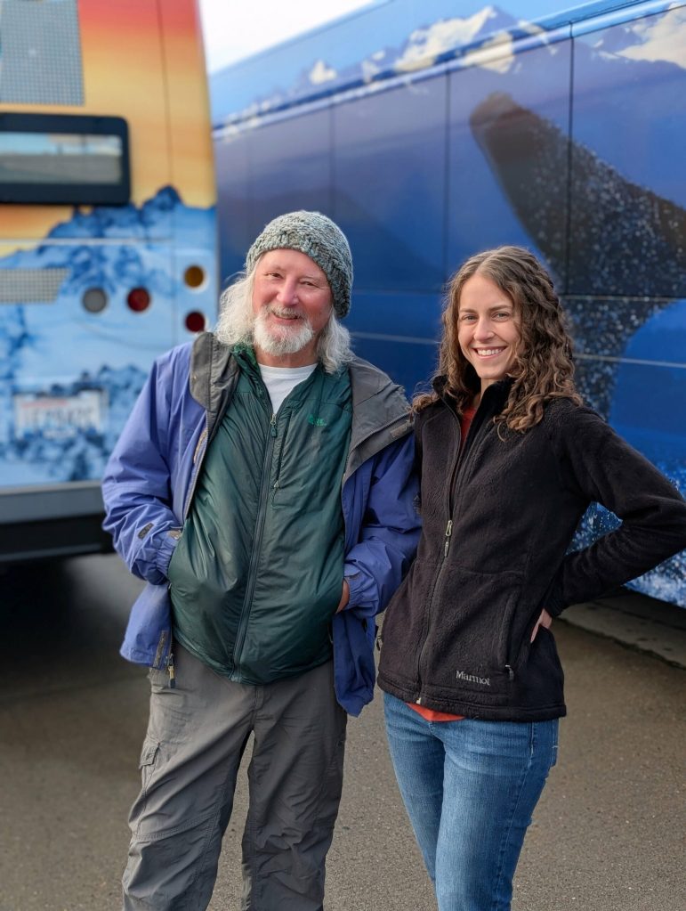 Photo courtesy Clallam Transit/ Photographers John Gussman of Sequim and Becky Stinnett of Port Angeles contributed their work to Clallam Transit Systems four wrapped buses that feature wildlife and landscapes on the Olympic Peninsula. The project was created to promote tourism and celebrate the beauty of the area.