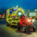 There was a large turn out for the Lighted Tractor Cruise on Saturday evening (Nov. 30) in Sequim.