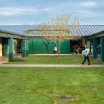 Sequim Gazette photo by Matthew Nash
Helen Haller Elementary, mostly built in the 1970s, would be replaced with a new school if a bond proposal from Sequim School District is approved by voters in February. The proposal also includes new instructional wings at Sequim High School, a cafeteria at Greywolf Elementary, a new athletic stadium, new transit center, various safety improvements, and more.