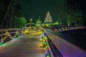 Sequim Gazette photo by Emily Matthiessen/ Dungeness Bridge leads to the Dungeness River Nature Center.