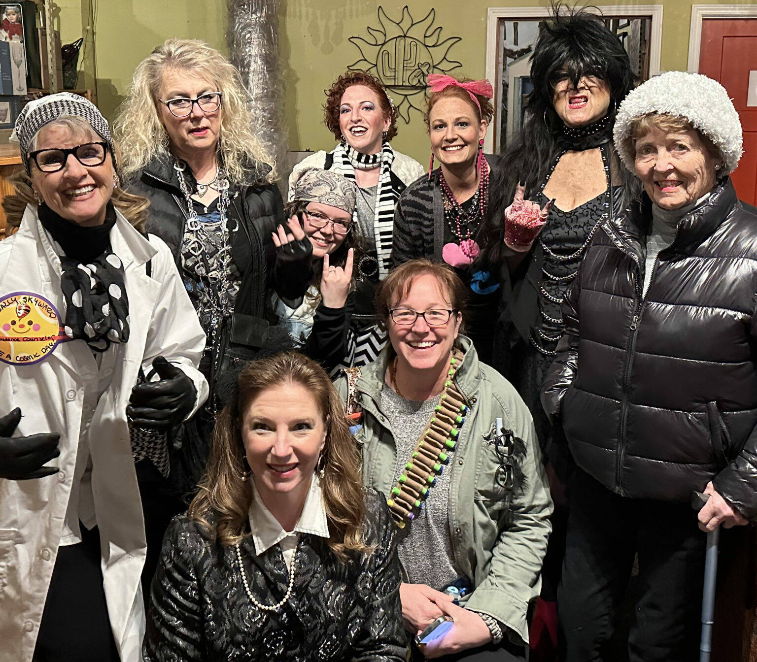 Photo courtesy Renne Brock
Whodunnit Downtown? returns from 5-7:30 p.m. Jan. 3 for the First Friday Art Walk in downtown Sequim with The Case of the Platinum Record Disharmony in a fun-filled evening where visitors engage with suspects and collect clues at various venues to solve the crime.