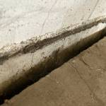 Sequim Gazette photo by Matthew Nash/ One wall in the Transportation Centers repair shop continues to spread from the floor and crack in many spots.