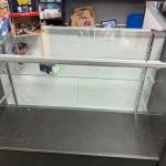 Photo courtesy Douglas Offenheiser/ Cases holding Magic: The Gathering, Pokémon, and other games were cleared out by a burglar on Dec. 17 at Cardquest Gaming in Sequim. Sequim Police report they continue to seek more information on the burglar who broke in through the front door.