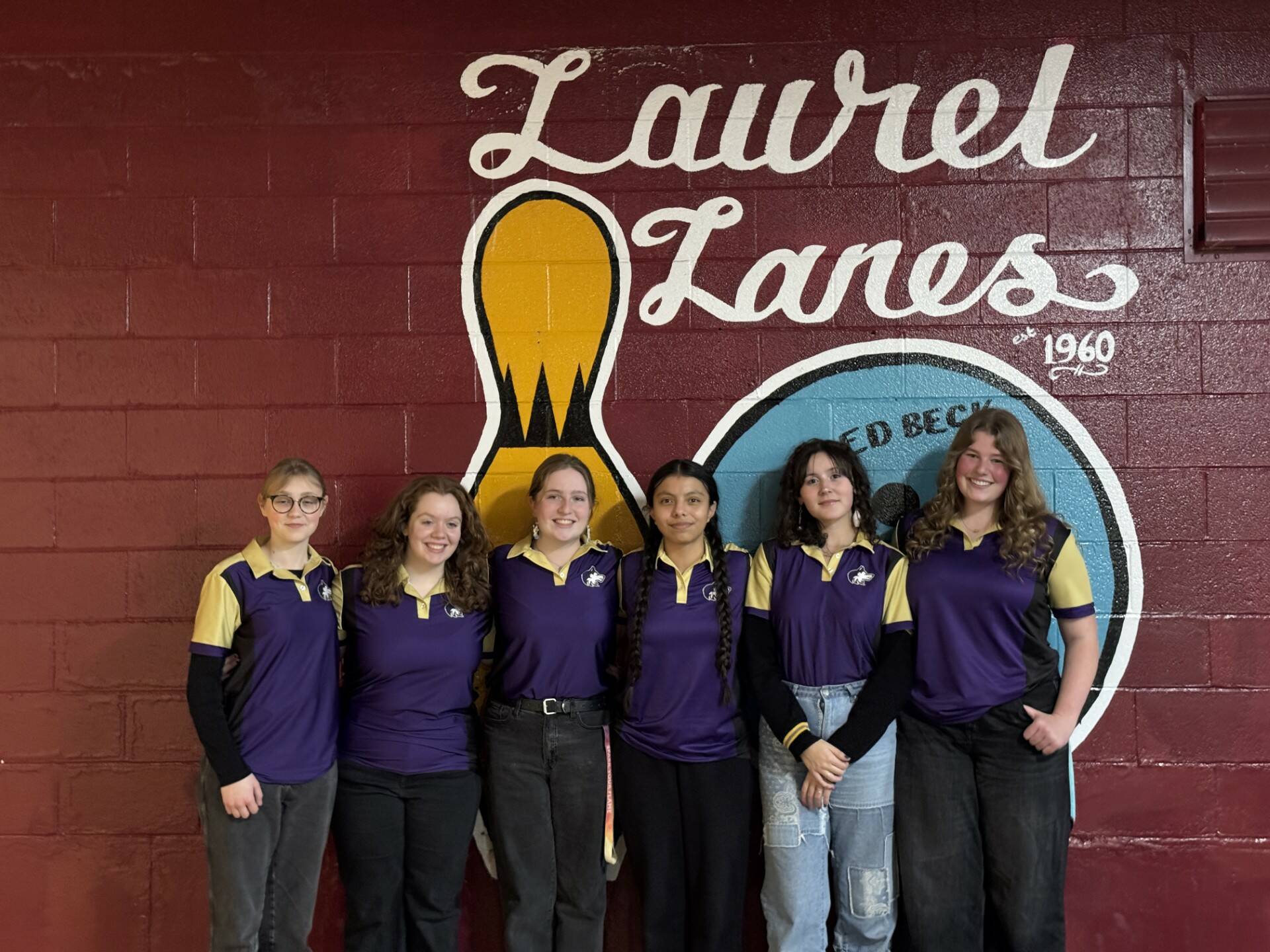 Photo courtesy of Wendy Morey
Sequims bowling team is headed for the league tournament on Friday. They include, from left, Kimberly Heintz, Cooper Hiatt, Kiera Morey, Joanna Morales, Victoria Nava and Skylar Krzyworz, team anchor.