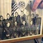 Sequim Gazette photo by Matthew Nash/ Rick Godfrey points to himself in a photo with fellow Boy Scouts of America from Troop 490. In 1950, he was the youngest scout in the state to earn his eagle scout, the highest rank in scouting. The troop celebrates 100 years of scouting at a special dinner on Feb. 8 at the Sequim Masonic Lodge.
